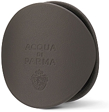 Skórzana obudowa do dyfuzora samochodowego - Acqua di Parma Car Diffuser Case Dark Grey Leather — Zdjęcie N1