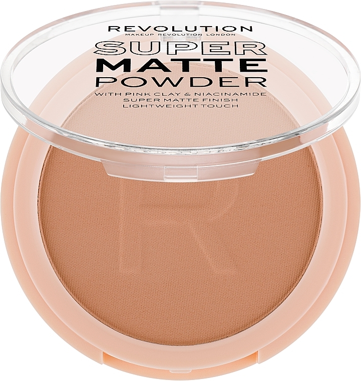 Matujący puder do twarzy - Makeup Revolution Super Matte Pressed Powder — Zdjęcie N1