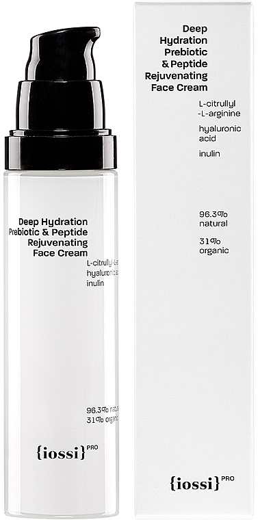 Nawilżający krem do twarzy - Iossi Pro Deep Hydration Prebiotic & Peptide Rejuvenating Face Cream — Zdjęcie N3