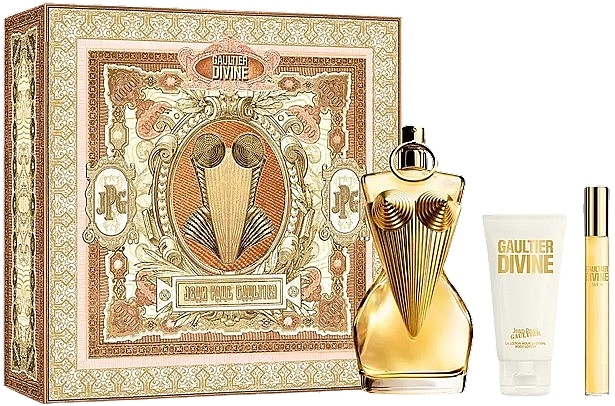 Jean Paul Gaultier Divine - Zestaw (edp/100ml + edp/mini/10ml + b/lot/75ml) — Zdjęcie N1