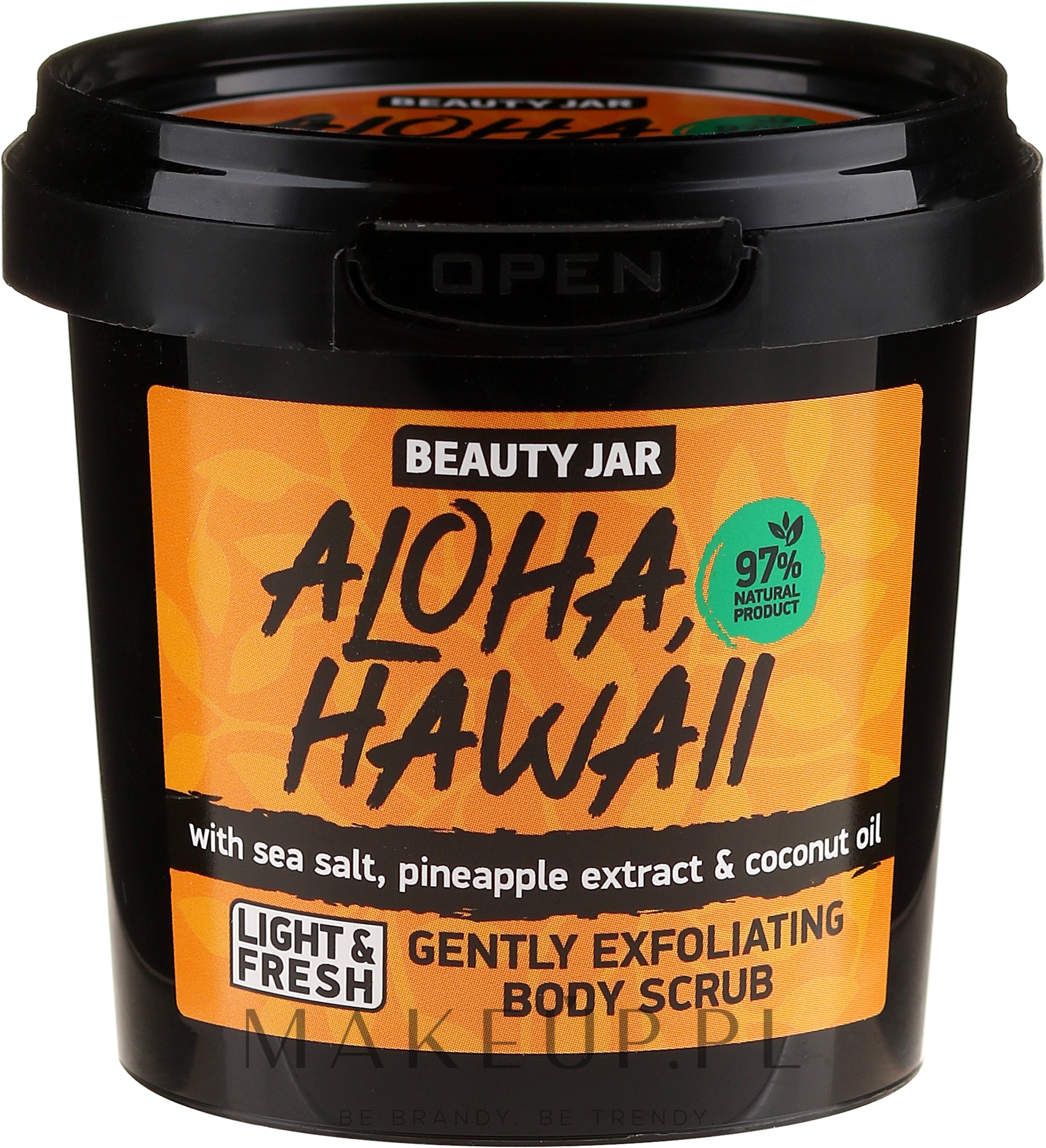 Peeling do ciała - Beauty Jar Aloha Hawaii Gently Exfoliating Body Scrub — Zdjęcie 200 g