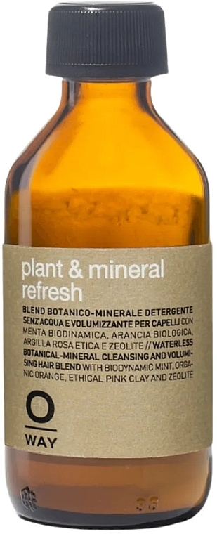 Suchy szampon do włosów - Oway Plant & Mineral Refresh Dry Shampoo — Zdjęcie N1