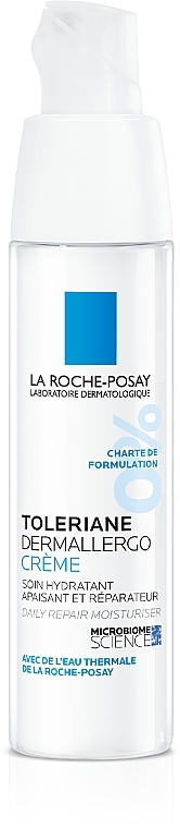 Nawilżający krem do nadwrażliwej skóry twarzy - La Roche Posay Toleriane Dermallergo Cream