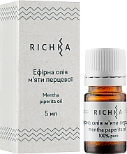 Olejek eteryczny z mięty pieprzowej - Richka Mentha Piperita Oil — Zdjęcie N3