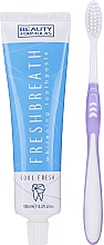 Zestaw do mycia zębów - Beauty Formulas (toothbrush/1pcs + toothpaste/100ml) — Zdjęcie N1