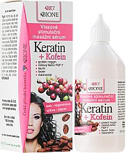 Kup Serum na porost włosów z keratyną i kofeiną - Bione Cosmetics Keratin + Caffeine Stimulating Massaging Hair Serum