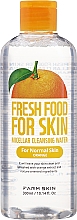 Kup Woda micelarna do cery normalnej - Farm Skin Fresh Food For Skin Micellar Cleansing Water Orange