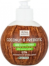 Odżywka do włosów - Jus & Mionsh Coconut & Prebiotic Hair Conditioner  — Zdjęcie N1