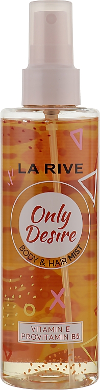 Perfumowany spray do włosów i ciała Only Desire - La Rive