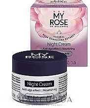 Przeciwzmarszczkowy krem ​​do twarzy na noc - My Rose Anti-Wrinkle Night Cream — Zdjęcie N1