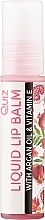 Balsam do ust Granat - Quiz Cosmetics Liquid Lip Balm With Argan Oil & Vitamin E — Zdjęcie N1
