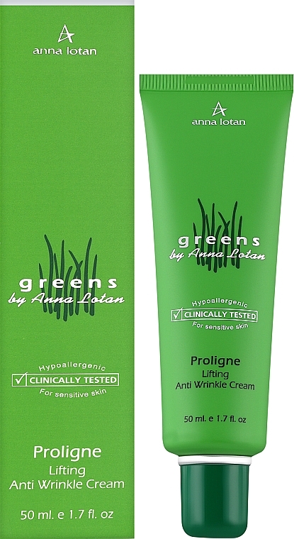 Liftingujący krem do twarzy - Anna Lotan Greens Proligne Lifting Anti Wrinkle Cream — Zdjęcie N2