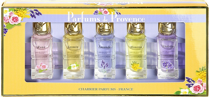 Charrier Parfums Parfums De Provence - Zestaw perfum (edt/10.8ml x 5) — Zdjęcie N1