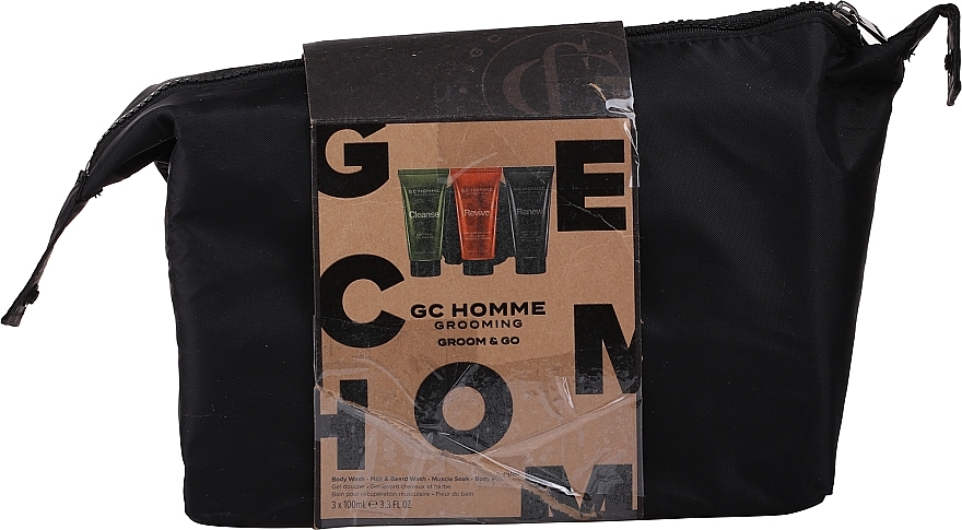 PRZECENA! Zestaw, 5 produktów - Grace Cole GC Homme Grooming Groom And Go * — Zdjęcie N2