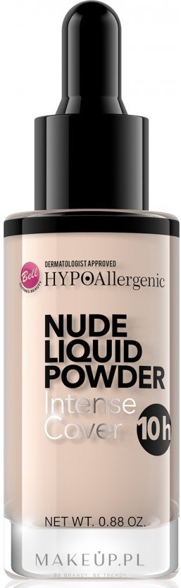 bell hypoallergenic nude liquid powder intense cover 