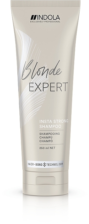 Rewitalizujący i wzmacniający szampon do włosów blond - Indola Blonde Expert Insta Strong Shampoo — Zdjęcie N1