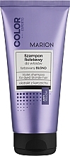 Fioletowy szampon do włosów farbowanych na blond - Marion Color Esperto — Zdjęcie N1