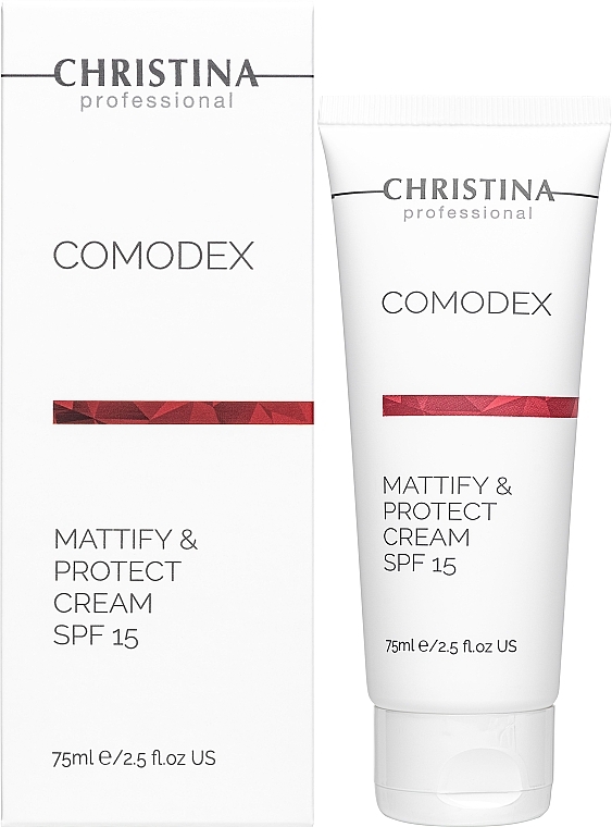 Krem matujący do twarzy SPF 15 - Christina Comodex Mattify & Protect Cream — Zdjęcie N2