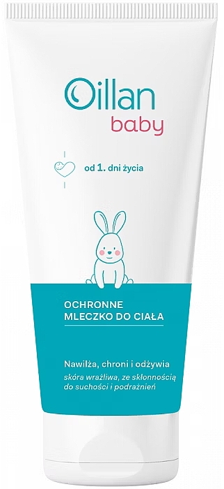 Ochronne mleczko do ciała od 1. dnia życia - Oillan Baby — Zdjęcie N2