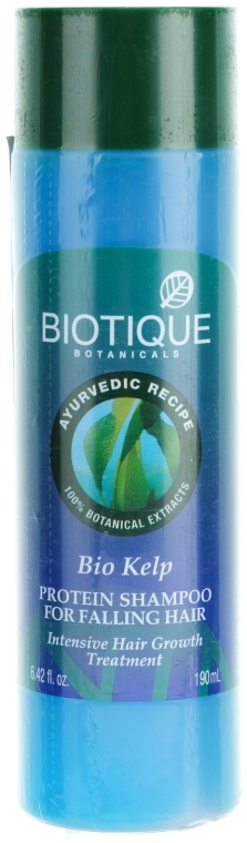 Odżywczy szampon do wzrostu i wzmocnienia włosów Bioalga - Biotique Kelp Fresh Growth Protein Shampoo — Zdjęcie N1