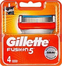 Wymienne wkłady do golenia, 4 szt. - Gillette Fusion — Zdjęcie N1