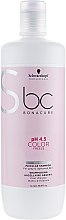 Micelarny szampon do jasnych odcieni włosów - Schwarzkopf Professional Bonacure Color Freeze pH 4,5 Silver Shampoo — Zdjęcie N3