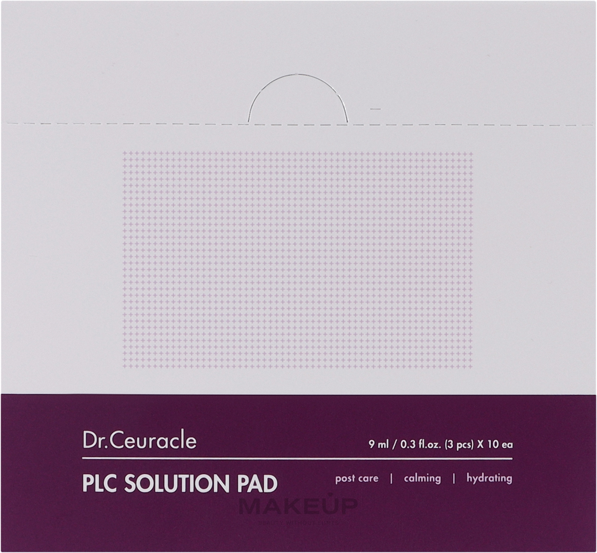 Nawilżające płatki do twarzy - Dr. Ceuracle PLC Solution Pad — Zdjęcie 10 x 9 ml
