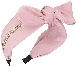 Kup Opaska do włosów z kokardką, różowa - Ecarla