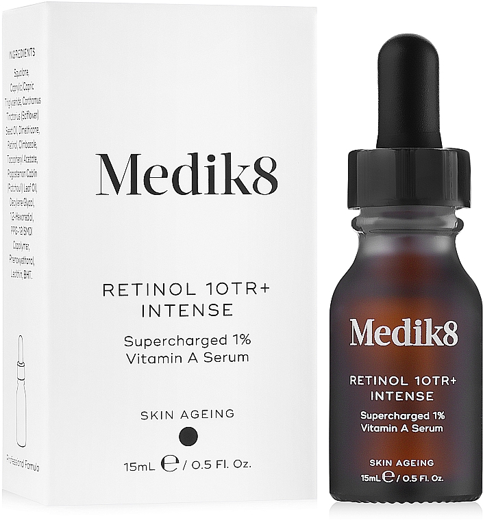 Serum do twarzy na noc z retinolem 1% - Medik8 Retinol 10TR+ Intense — Zdjęcie N1