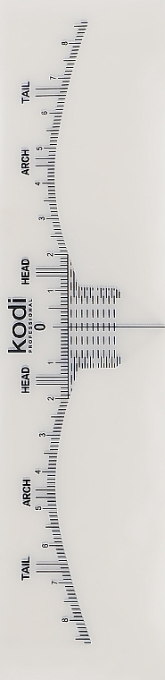 Linijka do brwi samoprzylepna - Kodi Professional — Zdjęcie N1
