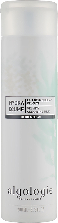 Aksamitne mleczko oczyszczające - Algologie Detox & Clean Velvety Cleansing Milk — Zdjęcie N1