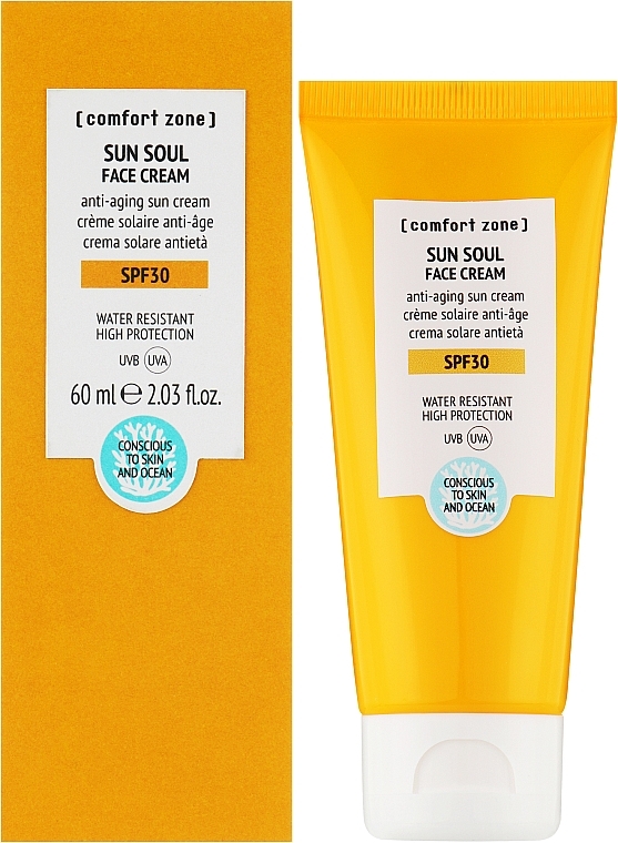 Przeciwsłoneczny krem do twarzy - Comfort Zone Sun Soul Face Cream SPF 30 — Zdjęcie N2