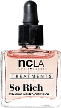 Kup Olejek do skórek Brzoskwinia i wanilia - NCLA Beauty So Rich Peach Vanilla Nail Treatment