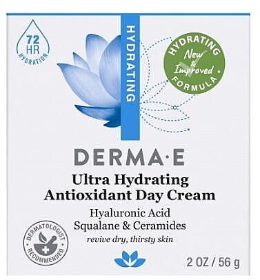 Nawilżający krem na dzień z kwasem hialuronowym - Derma E Hydrating Day Cream — Zdjęcie N3