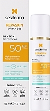 Krem przeciwsłoneczny - SesDerma Laboratories Repaskin Urban 365 Cream Oily Skin SPF 50 — Zdjęcie N2