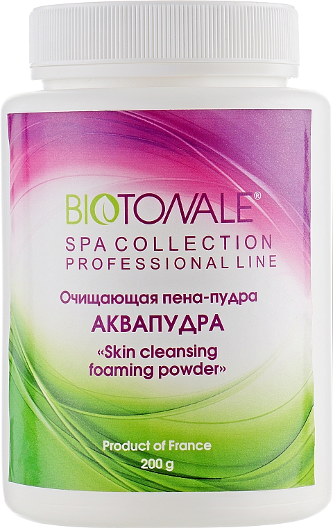 Oczyszczająca pianka-puder do twarzy - Biotonale Skin Cleansing Foaming Powder — Zdjęcie N1