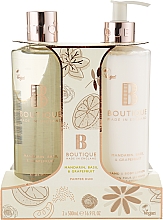 Kup Zestaw - Grace Cole Boutique Mandarin, Basil & Grapefruit Body Care Duo (b/lot/500ml + sh/gel/500ml)