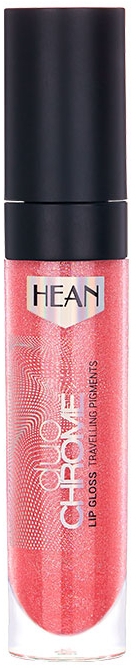 Błyszczyk do ust o ultrapołyskującym wykończeniu - Hean Duo Chrome Lip Gloss