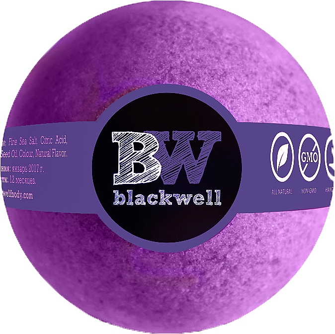 Bomba do kąpieli Purpurowy koktajl - Blackwell Bath Bomb Purple Cocktail — Zdjęcie N1