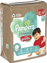 Pieluchomajtki Harmonie Pants, rozmiar 4, 9-15 kg, 22 szt. - Pampers  — Zdjęcie N3