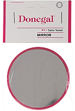 Okrągłe lusterko kieszonkowe, 9511, 7 cm, malinowe - Donegal — Zdjęcie N1