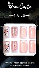 Kup Tipsy kwadratowe, 24 sztuki - Deni Carte Nails 7196