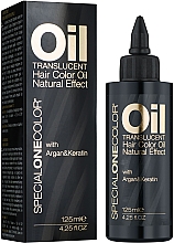Kup Farba do włosów bez amoniaku z olejkiem arganowym i keratyną - Trendy Hair Oil Translucent Hair Color