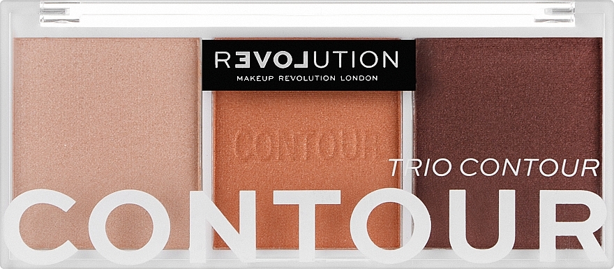 Paleta do konturowania twarzy - Relove By Revolution Colour Play Contour Trio — Zdjęcie N2