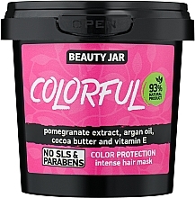 Kup Intensywna maska chroniąca kolor włosów farbowanych - Beauty Jar Colorful Color Protection Intense Hair Mask
