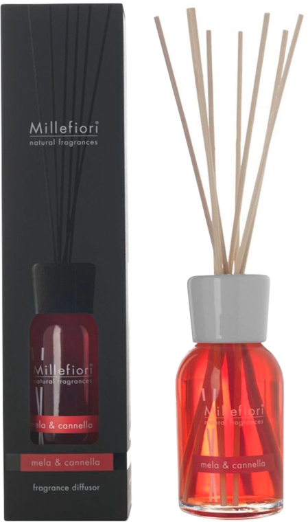Dyfuzor zapachowy Jabłko i cynamon - Millefiori Milano Natural Diffuser Mela & Cannella — Zdjęcie N1