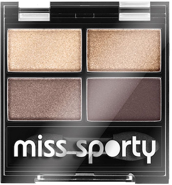 Paleta cieni do powiek - Miss Sporty Studio Colour Quattro Eye Shadow — Zdjęcie N1