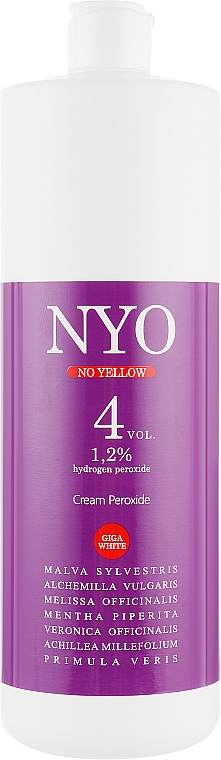 Krem-utleniacz ​​do włosów 1,2% - Faipa Roma Nyo Cream Peroxide — Zdjęcie N1