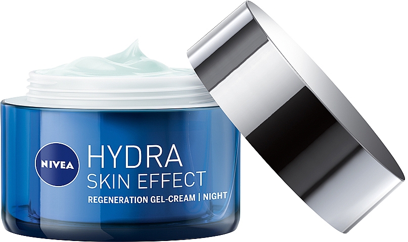 Żel-krem na noc - NIVEA Hydra Skin Effect Power of Regeneration Night Gel-Cream — Zdjęcie N3