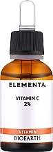 Духи, Парфюмерия, косметика Serum do twarzy z witaminą C 2% - Bioearth Elementa Vitamin C 2%